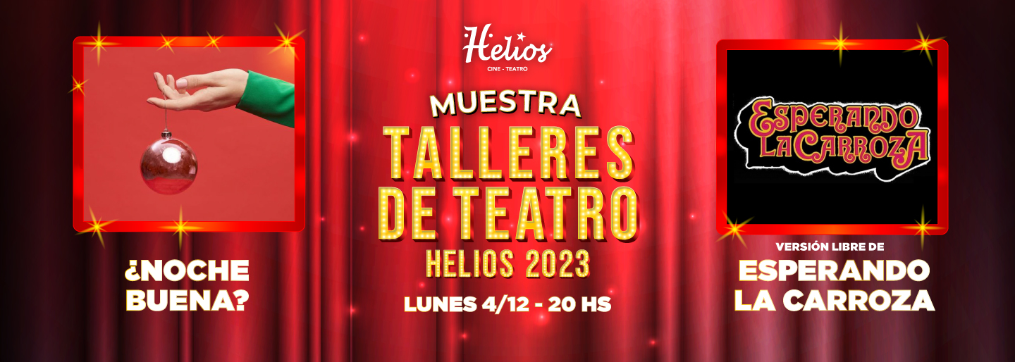 MUESTRA DE TALLERES DE TEATRO HELIOS 2023