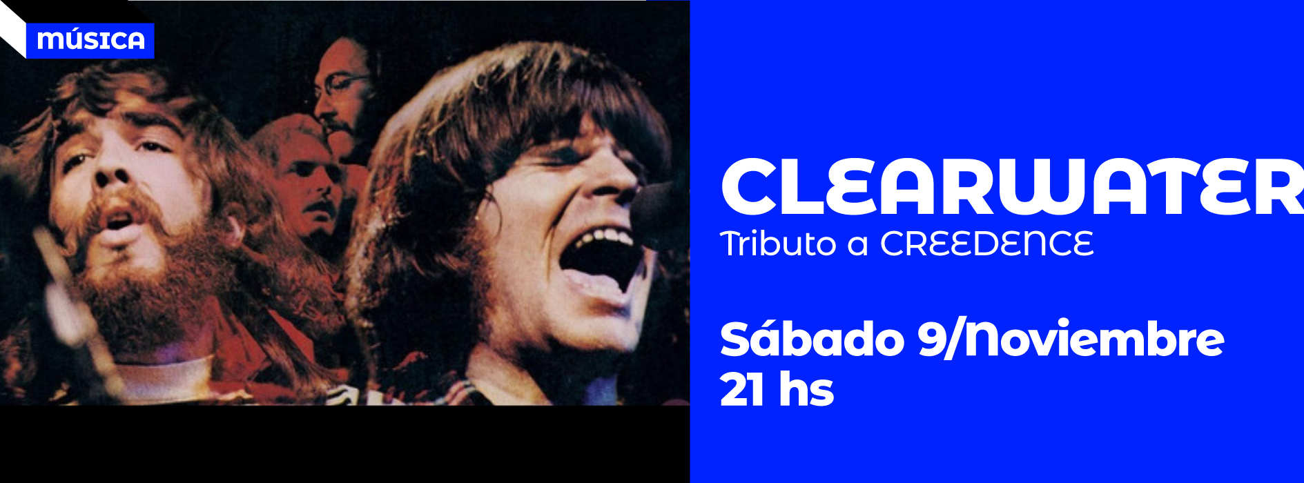 CLEARWATER TRIBUTO A CREEDENCE