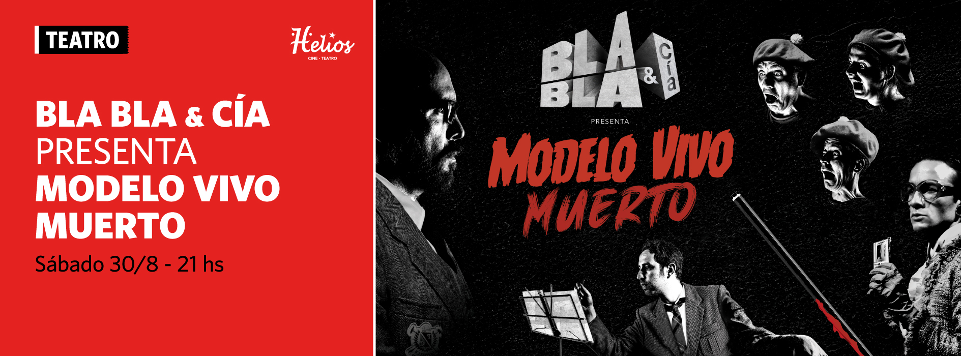 MODELO VIVO MUERTO – BLA BLA Y CIA