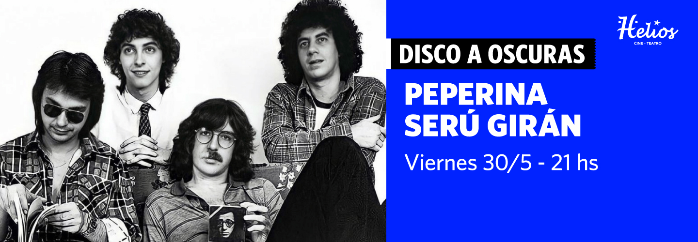 CICLO ESCUCHA DISCO A OSCURAS – PEPERINA SERU GIRAN