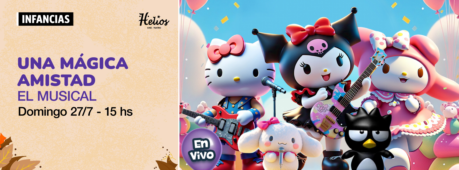 UNA MAGICA AMISTAD – EL MUSICAL